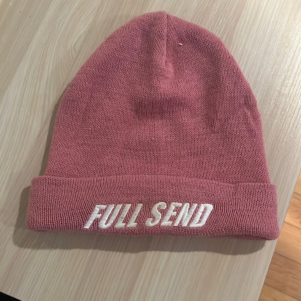 Pink Fullsend beanie